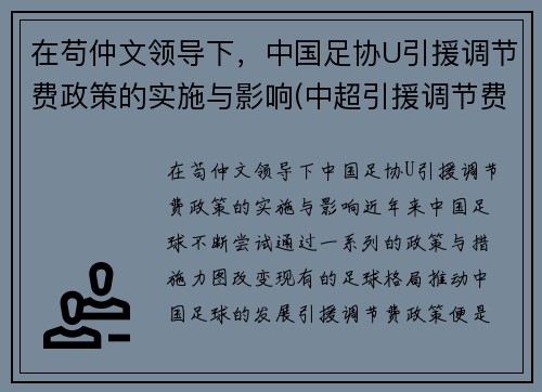 在苟仲文领导下，中国足协U引援调节费政策的实施与影响(中超引援调节费怎么算)